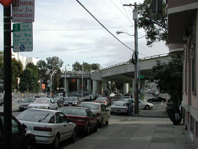 Northern Ramps of the Central Freeway