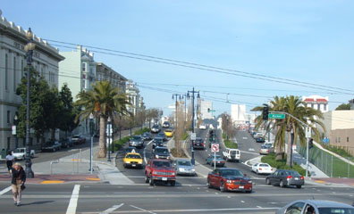 View Across Market St. of Octavia Boulevard