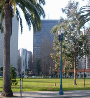 Park On Former Location of Freeway Off-Ramp