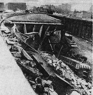 The West Side Highway Collapsed at Gansevoort St. in 1973