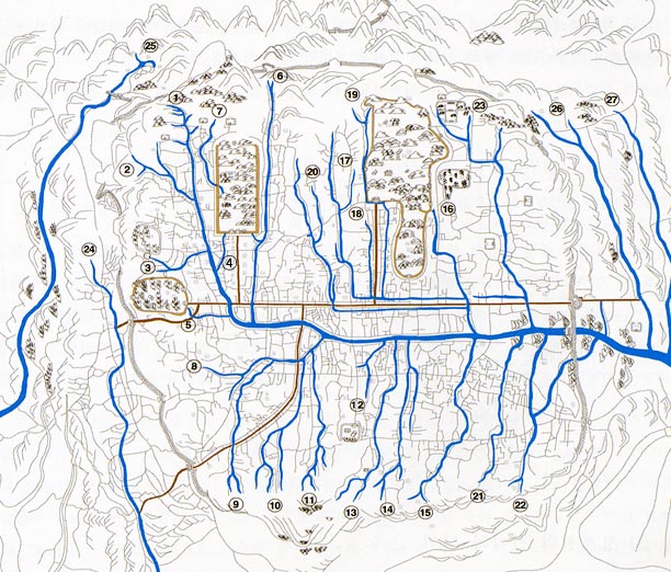 Cheongye tributaries